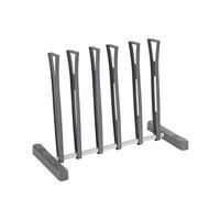 WENKO Étagère à Bottes Ares - Porte-Bottes pour 3 Paires de Bottes, idéal pour Les Bottes d'hiver, Les Bottes en Caoutchouc, Les Bottes d'équitation, Métal Peint par poudrage, 60 x 45 x 29 cm, Blanc
