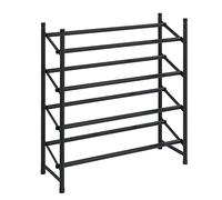 Meubles à chaussures et d'entrée - Étagère à chaussures anti glissante extensible - Hero - 24 paires Noir
