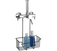 WENKO Etagère de douche CADDY à accrocher robinetterie tablettes de douche panier de bain serviteur MILO