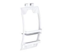 Wenko - Etagère de douche universelle Urtop - L. 26 x l. 54,5 cm - Blanc