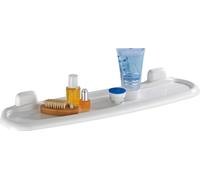 WENKO Étagère PURE Salle de bains Miroir Tablettes 58 cm Accessoires Lavabo Support WC
