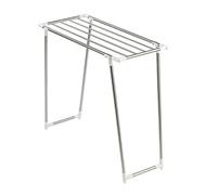 WENKO Etendoir Linge Profi, Etendoir Linge Solide, Acier INOX, 87 x 79 x 39 cm