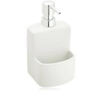 Wenko Distributeur de savon Festival 3620115100 blanc – porte-éponge, 380 ml