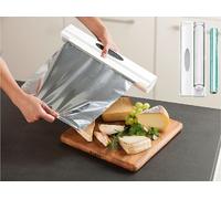 WENKO Films coupe-films Porte-rouleaux Distributeur Support en aluminium pour conserver la fraîcheur Cuisine