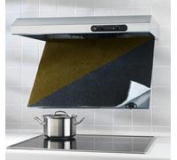 WENKO Filtre combiné avec Charbon Actif Contre Les odeurs de Graisse Noir