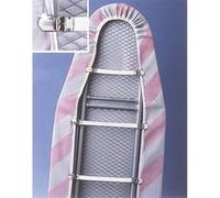 Wenko Fixe-housse de repassage caoutchouc 14 x 2 x 3 cm blanc, set de 3
