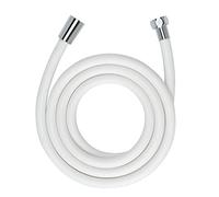 Wenko Flexible de douche Design - 175 cm, anti-torsion, embout universel 1/2", blanc