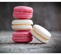 WENKO Fond de hotte, Crédence Cuisine, « Macaron», Protection Anti-éclaboussures, Verre trempé, 60 x 50 cm