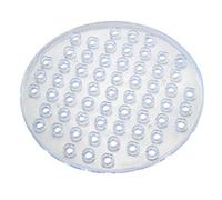 WENKO Fond d'évier Kristall transparent - extra épais, Plastique, 31 x 1 x 31 cm, Transparent