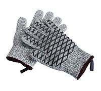 Wenko Gants de Protection résistants à la Chaleur, 2in1, Homme, Couleur:Schwarz