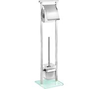 WENKO Garniture WC Debar argenté métal