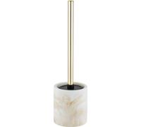 WENKO Garniture WC Odos blanc, pierre dorée