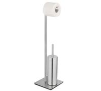 WENKO Garniture WC Recco argenté métal
