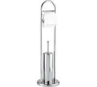 WENKO Garniture WC Vasto argenté métal