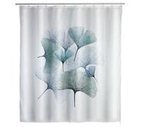 Wenko Rideau de douche Ginkgo – Anti-moisissure, lavable, hydrofuge, 180×200 cm, multicolore