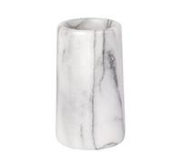 WENKO Gobelet Onyx Porte-Brosse à Dents pour la Brosse à Dents et Le Dentifrice Blanc