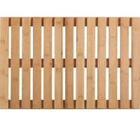 WENKO Grille de bain en bambou durable 40 x 60 cm