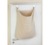 WENKO Hors Porte Collecteur de linge 65L Canguro Panier Trieur Accrocher le sac Salle de bain