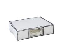 WENKO Housse / boîte de rangement sous vide Soft Box M 65x50x15 cm - anti-poussière, fenêtre transparente