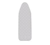 Wenko housse de planche à repasser Basic Pro 112 x 33 cm coton gris/blanc
