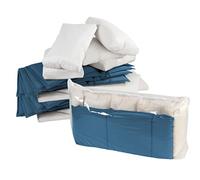WENKO Housse de Rangement sous Vide pour vêtement, Linge de Maison, Sac sous Vide, Jumbo Cube XXL, 180 x 90 x 50 cm