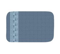 WENKO Housse de Repassage Air Comfort Blitzbügler | Tapis de Repassage avec Zone Blitzbügler pour Un Repassage Rapide | Housse en Coton avec Couche en Aluminium | 130 x 65 cm | Bleu