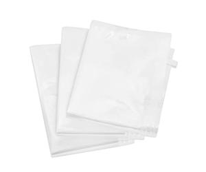 WENKO Housse sous vide 6 pièces Set de 6, rangement de vêtements peu encombrant sous vide Transparent