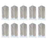 WENKO Housse vêtements Transparent 100 x 60 cm, Set de 10 Transparent