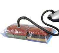 WENKO Lot de 2 systèmes de rangement sous vide 90x55 cm Sacs à vêtements Armoire Sacs