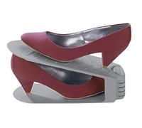 Wenko Maximex 42060500 Set de 4 Supports Chaussures, Polystyrène, Gris, 10.2 x 13.7 x 35.8 cm 42060500