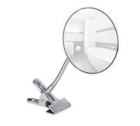 WENKO Miroir cosmétique Clip grossissement de 5X Chromé