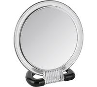 WENKO Miroir cosmétique sur pied et à main Make-UP WC invités Salle de bain Accessoires de maquillage