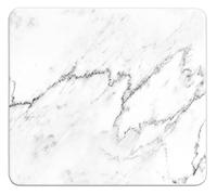 WENKO Multi-Platte en verre Mod. Marmor | Plaque de protection cuisine et planche à découper en verre | DIM (l x h x p) 56 x 0,5 x 50 cm | Verre transparent et multicolore