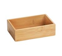 Wenko Organizer Box Bambou Terra S Rangement petits ustensiles Nature 15x10 cm