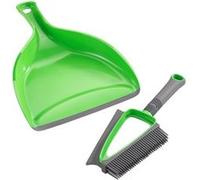 Pelle et balayette nettoyage sec et liquide Duo - Vert