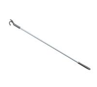 WENKO Perche à décrocher Herkules - Patère pour vêtements, Acier, 3 x 76 x 1 cm, Blanc