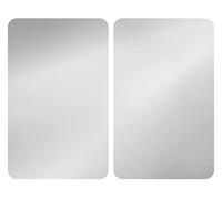 Set de 2 couvre-plaques pour les cuisinières vitrocéramiques, électriques et à gazSurface résistante aux éraflures, exempte de poro