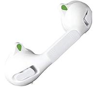 Wenko Poignée de baignoire Secura - Barre d'appui ventouse 29 cm blanc
