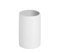 WENKO Porte brosse à dents, gobelet salle de bain Polaris, Céramique, ø7,5x11 cm, Blanc