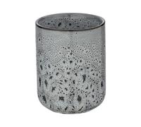 WENKO Porte brosse à dents Oviedo, gobelet salle de bain, gobelet pour la brosse à dents et le dentifrice, pièce unique grâce à la peinture de la céramique, Ø 7,5 x 9,5 cm, multicolore