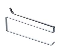 WENKO Porte essuie-Tout pour Buffet de Cuisine, Métal chromé, 31 x 10 x 1 cm, Argent Brillant