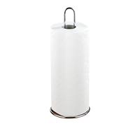 WENKO Porte-Rouleaux de Cuisine, Métal chromé, 12 x 32 x 12 cm, Argent Brillant