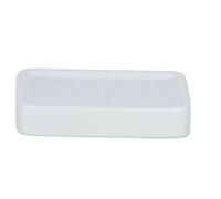 WENKO Porte Savon Hexa Blanc Mat