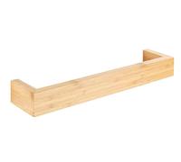 WENKO Porte Serviettes Mural Bambusa | Barre Porte-Serviettes 40 cm | Fixation incluses | Qualité Haut de Gamme | Accessoire Salle de Bain | Bois de Bambou certifié FSC® | 40x9x5 cm | Bois