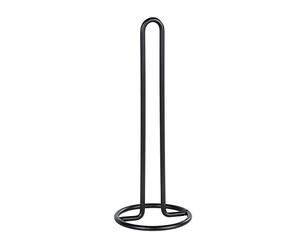 WENKO Porte Sopalin, Porte essuie Tout, Noir Vertical, H33 cm