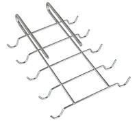 WENKO Porte tasse suspendu, capacité de rangement 10 tasses, 28 x 5 x 22 cm