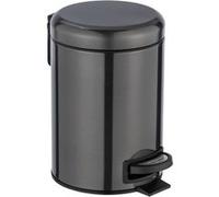 Wenko - Poubelle à pédale indus Leman - 3 L - Noir - Leman Noir G