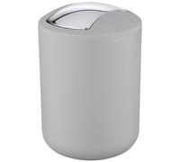 Wenko Poubelle cosmétique Brasil S 2 L couvercle basculant plastique gris