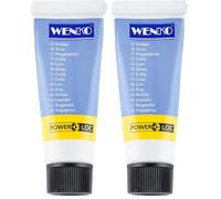 WENKO Power-Loc® Colle - 10 ML, Fixer sans percer Capacité: 0.01 l, 2 x 7.5 x 2 cm (Lot de 2)