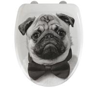 Wenko Pugy abattant de wc à descente amortie 23444100